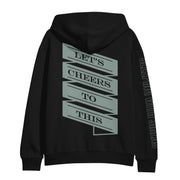 Let's Cheers To This (Banner) Black Pullover
