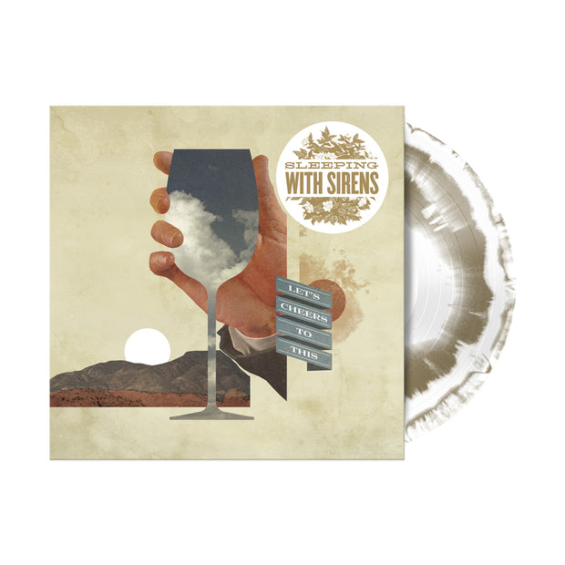 Let's Cheers To This White & Gold Smush Vinyl LP (Pre-order)