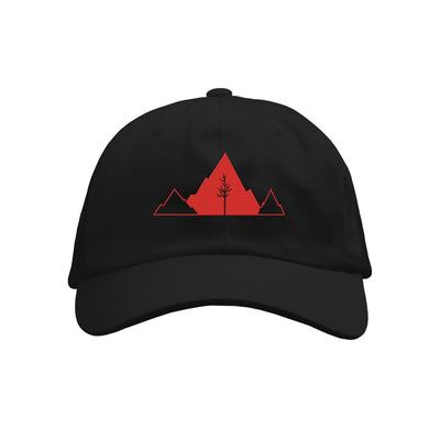 Mountain Black - Dad Hat