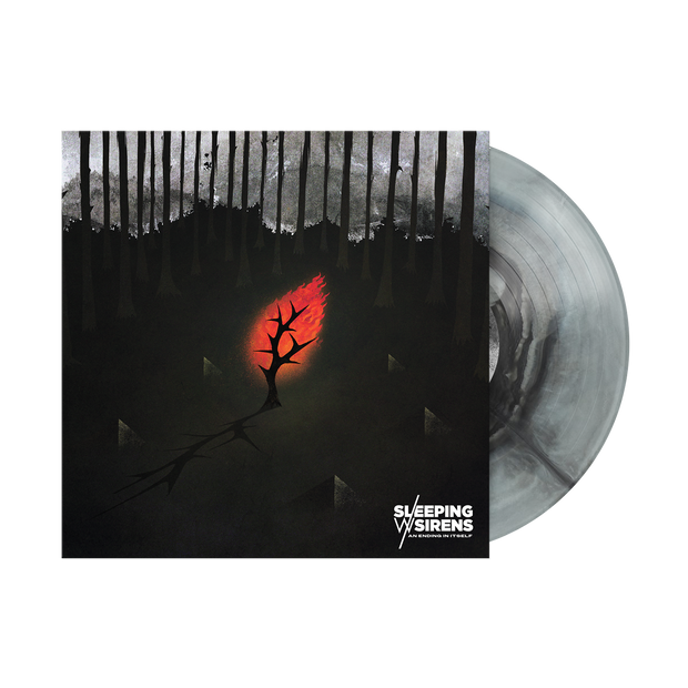 希少　Sleeping with Sirens An Ending In Itself - Black, White & Blue Galaxy Vinyl LP