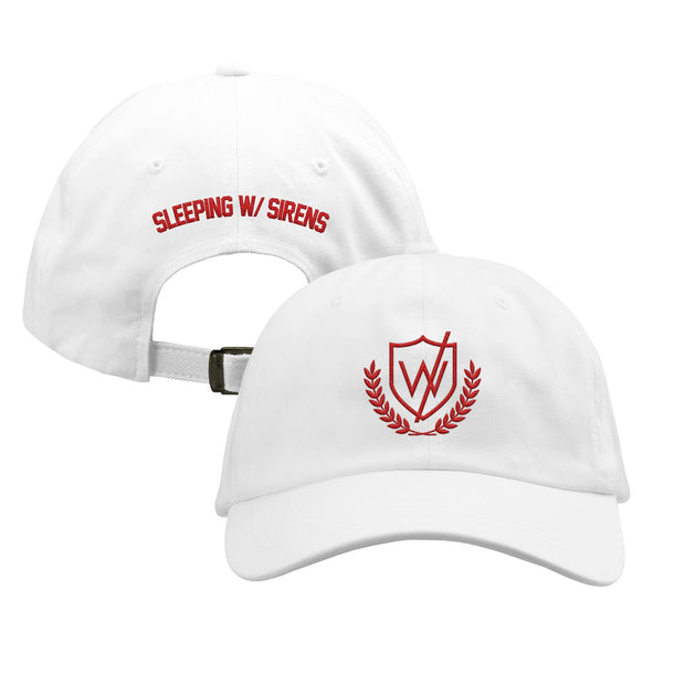 University - White Dad Hat