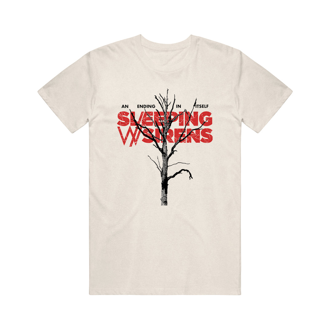 Dead Tree - Ivory T-Shirt – Sleeping With Sirens