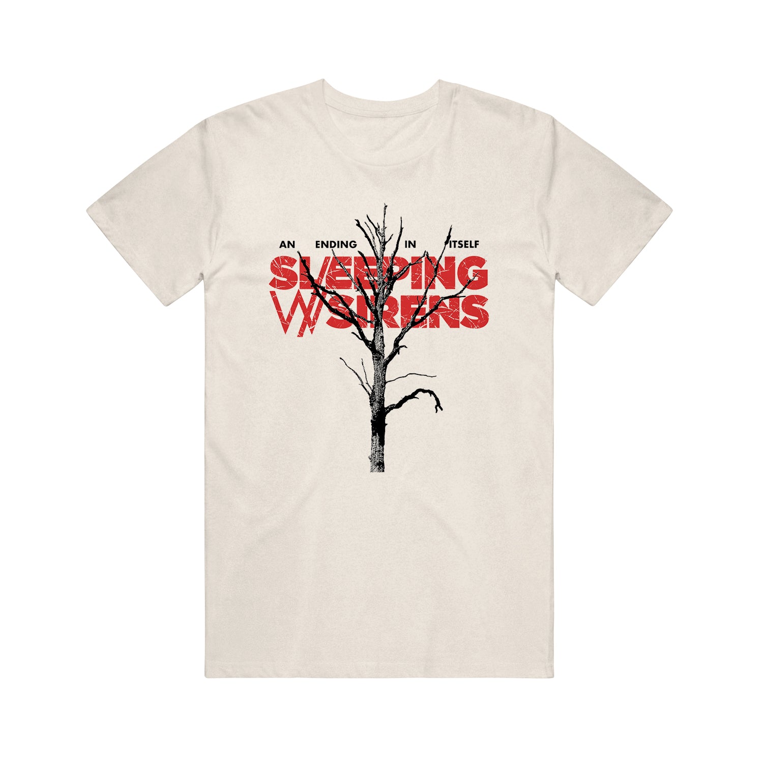 Dead Tree - Ivory T-Shirt – Sleeping With Sirens