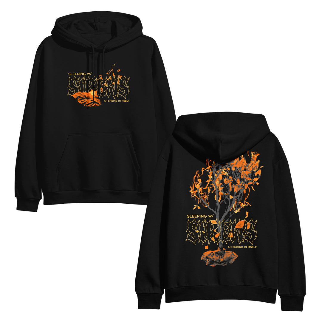 Fiery Tree - Black Pullover – Sleeping With Sirens