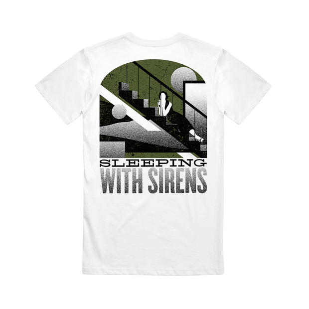 Stairs - White T-Shirt – Sleeping With Sirens