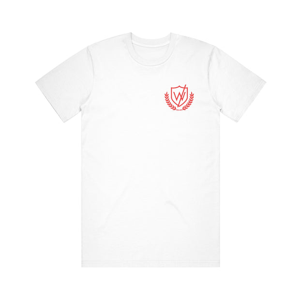 University - White T-shirt