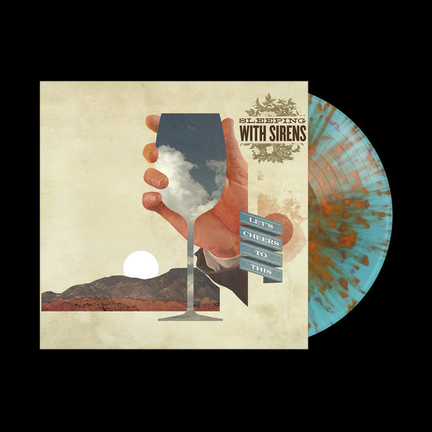 Let's Cheer To This - Blue With Orange Spatter Vinyl LP (Pre-order)